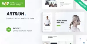 Artrium  Creative Agency & Web Studio WordPress Theme