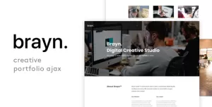 Brayn - Creative Portfolio Agency Ajax Template