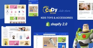CadyCrow - Toys and Kids Store Shopify Theme