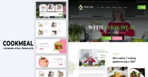 Cookmeal - Cooking HTML Template
