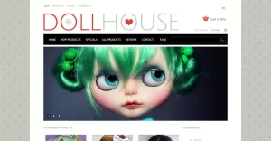 Doll House ZenCart Template