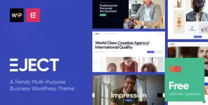 Eject  Web Studio & Creative Agency WordPress Theme