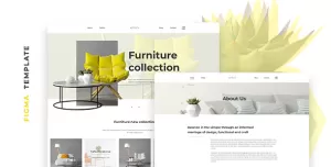 Enkel – Furniture Company Template for Figma