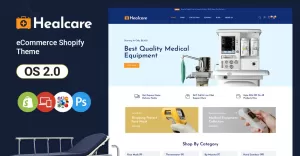 Healcare - Healthcare and Medical Store Shopify Theme