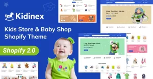 Kidinex - Kids Store and Baby Shop Shopify 2.0 Responsive Theme
