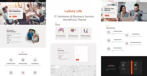 LuxuryLife  - IT Solutions & Business Service WordPress Theme