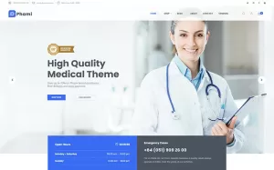 Phami – Medical & Health Shopify Theme - TemplateMonster