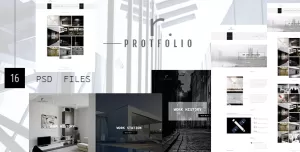 R.PROTFOLIO - Creative Personal/Company Portfolio template