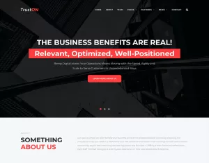 Truston - Business Services WordPress Theme - TemplateMonster