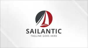 Abstract - Sailboat Logo - Logos & Graphics