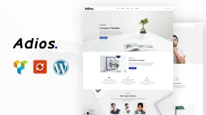 Adios - Responsive Portfolio WordPress Theme