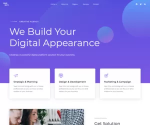 AHENCY - Creative Digital Agency Elementor Template Kit