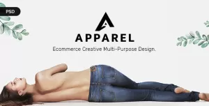 Apparel E-Commerce PSD Template