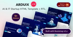 Arduix - AI & IT Startup HTML Template