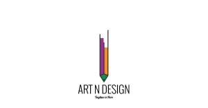 ART & Design Pencil Logo Template - TemplateMonster