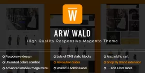 ARW Wald Magento Theme