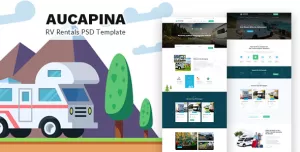 Aucapina - Auto Camping  PSD