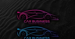 Auto Car Business Logo Design - Brand Identity