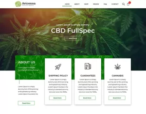 Avicenna - Alternative Medicine PSD Template