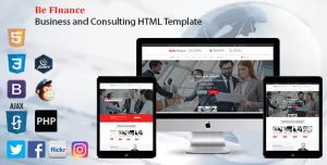Be Finance - Business and Consulting HTML Template