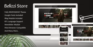 Belizzi Store - Multipurpose Responsive Fashion Opencart 3.x Theme