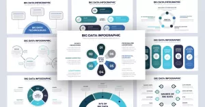 Big Data Infographic Keynote Template - TemplateMonster