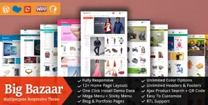 BigBazaar - Responsive WooCommerce WordPress Theme