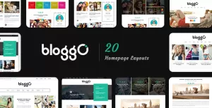 Bloggo – Personal Blog PSD Template