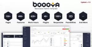 Boooya - Revolution Admin Template