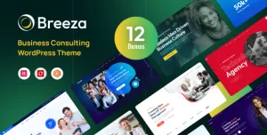 Breeza - Business Consulting WordPress Theme