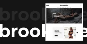 Brookside - Blog PSD Template