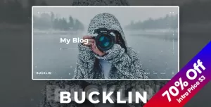 Bucklin - Blog PSD Template
