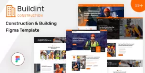 Buildint - Construction & Building Figma Template