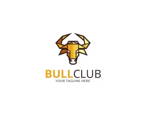 Bull Club Template Logo Template