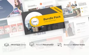 Bundles Pack Business PowerPoint Template - TemplateMonster