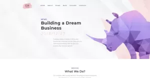 C/H Glitch - Consulting Modern Joomla Template