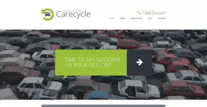 Car Scrap Yard Responsive Website Template - TemplateMonster