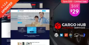 Cargo HUB - Transportation and Logistics WordPress Theme
