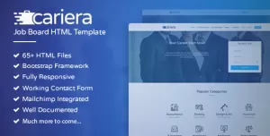 Cariera - Job Board HTML Template