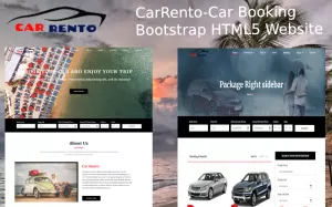 CarRento - Car Rental Service Bootstrap HTML5 Website Template