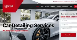 Carzone - Car Repairing & Car Detailing Services Website Template