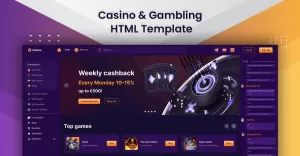 Casino - Casino & Gambling HTML Template