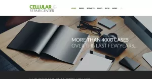 Cellular Repair Center WordPress Theme - TemplateMonster