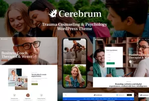 Cerebrum - Trauma Counseling & Psychology WordPress Theme