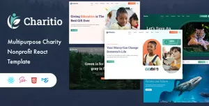 Charitio - Multipurpose Charity Nonprofit React Template