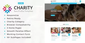 Charity Non-Profit HTML5 Template