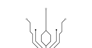 Circuit vector illustration design V6 - TemplateMonster