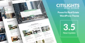 CitiLights - Real Estate WordPress Theme