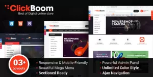 ClickBoom - Responsive Multipurpose Shopify Theme (Sections Ready)