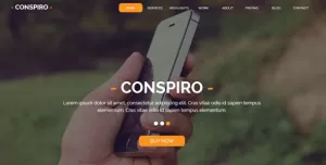 Conspiro - Multipurpose Muse Template